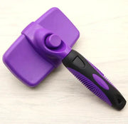 Grooming : Fur Ease Self-Cleaning Pet Grooming Comb