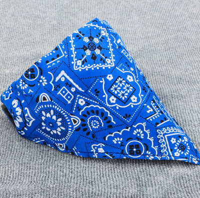 Dog Triangle Scarf with Print